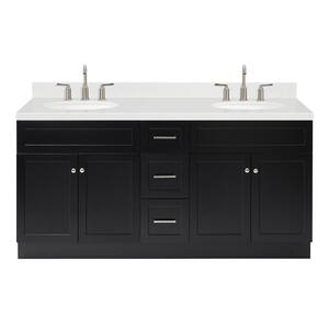 ARIEL Hamlet 60.25 in. W x 22 in. D x 36 in. H Double Sink