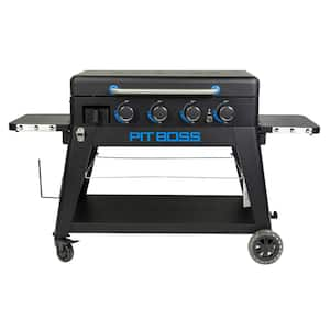 36 in. Ultimate 4-Burner Lift-Off Gas Griddle in Black