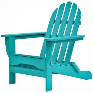 Icon Aruba 2-Piece Folding Recycled Plastic Adirondack Chair
