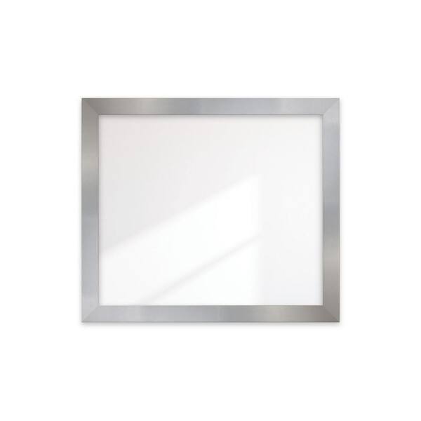 BrandtWorks Industrial Modern Home Accent Framed Wide Wall Mirror 40 in. W x 46 in. H