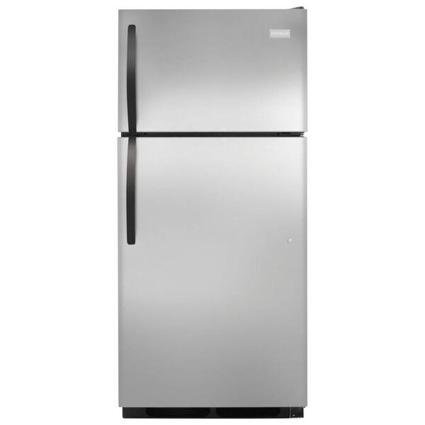 Frigidaire 16 cu. ft. Top Freezer Refrigerator in Stainless Steel, ENERGY STAR