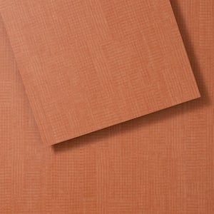 FabCore Marigold 28 MIL x 12 in. W x 24 in. L Adhesive Waterproof Vinyl Tile Flooring (36 sqft/case)