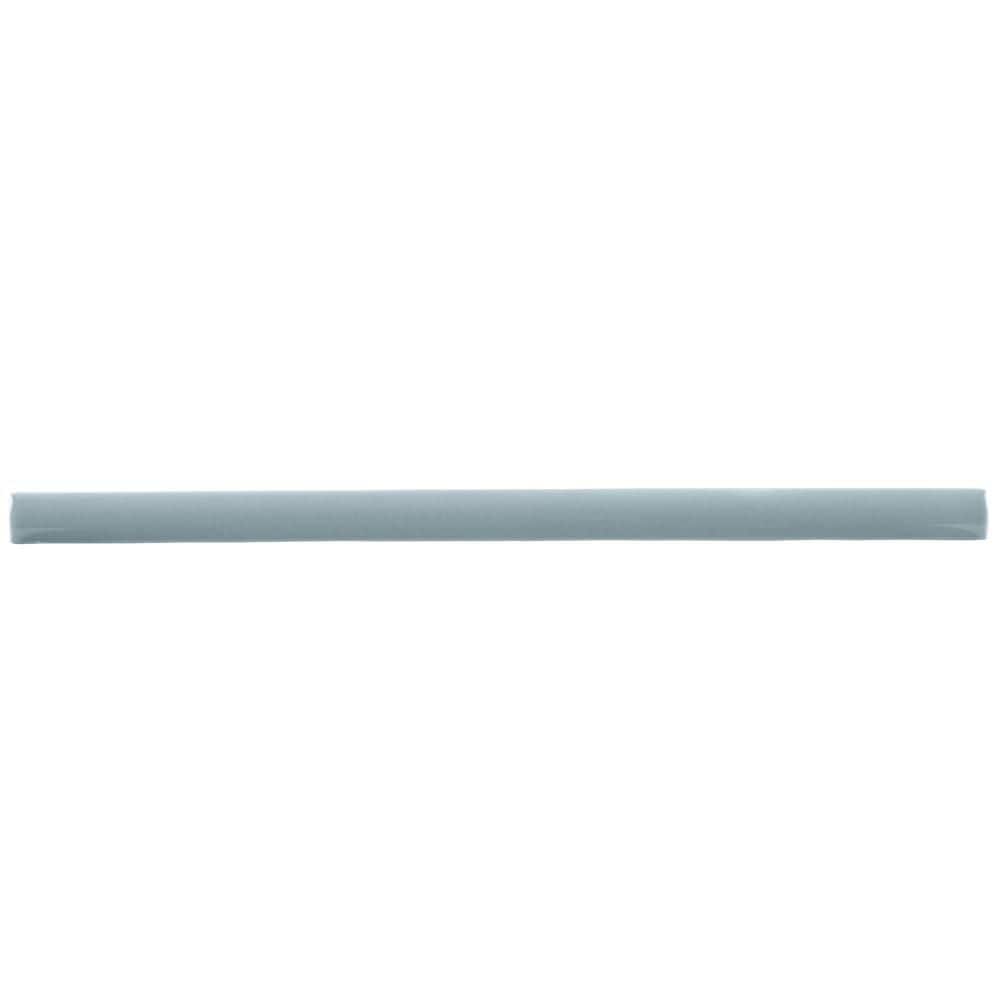 Castillo Demi-Bullnose Sky 1/2 in. x 12 in. Glossy Ceramic Wall Tile Trim price history on PriceWatchPro