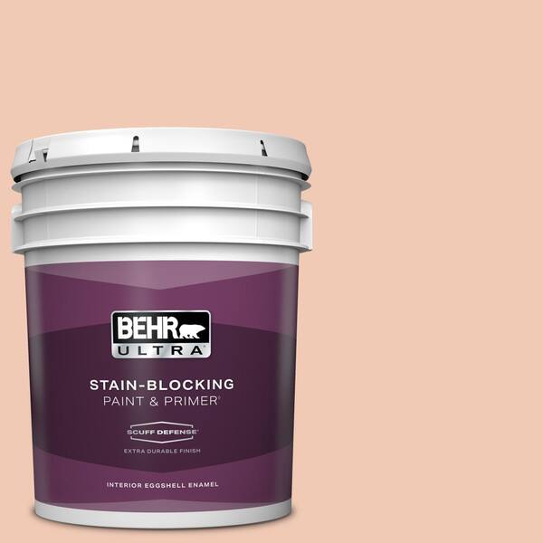 BEHR ULTRA 5 gal. #M200-2 Fruit Salad Extra Durable Eggshell Enamel Interior Paint & Primer