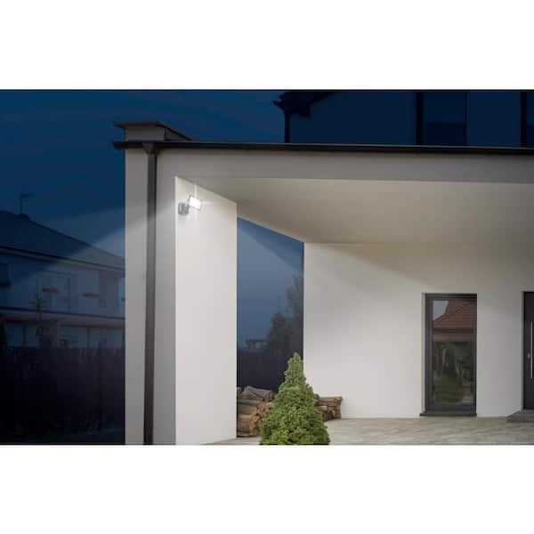 AWSENS 26-Watt 2500 Lumen Black Dusk to Dawn Control 1 Head