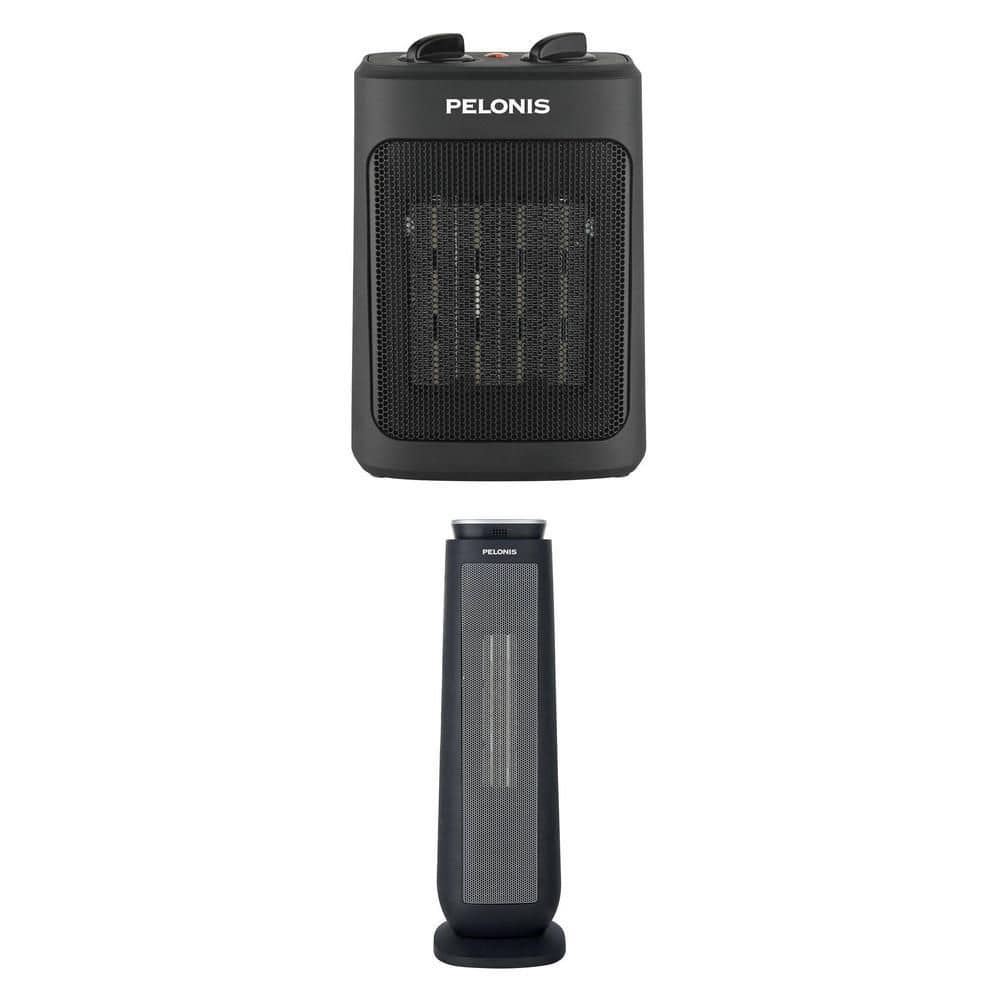 Pelonis 1500-Watt 23 in. Digital Tower Indoor Ceramic Heater Quiet