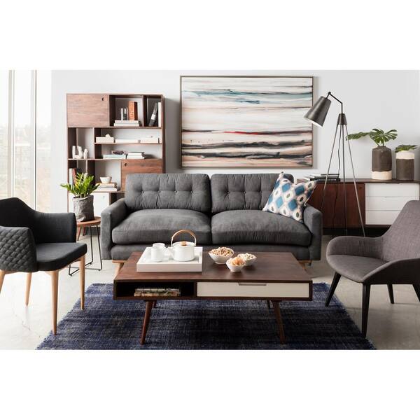 Moe S Home Collection 2 5 In X 70 In Color Swathe Framed Hand Painted Canvas Wall Art Fx 1145 37 The Home Depot