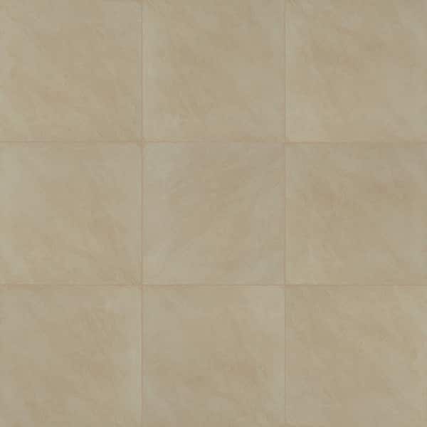 MSI Portola Beige 24 in. x 24 in. Polished Porcelain Floor and Wall Tile (4 sq. ft./Each)