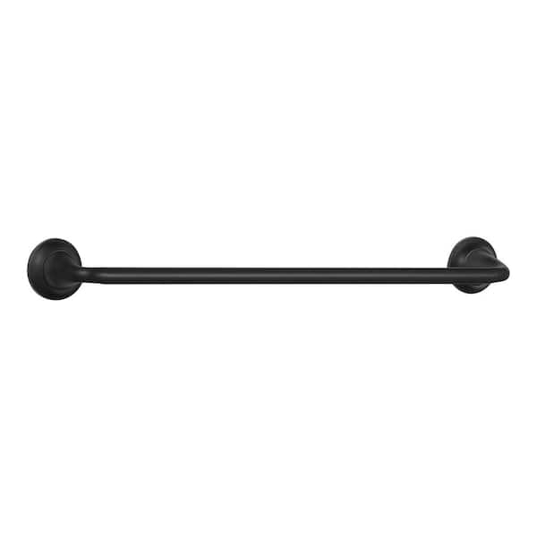 Constructor 18 in. Towel Bar in Matte Black