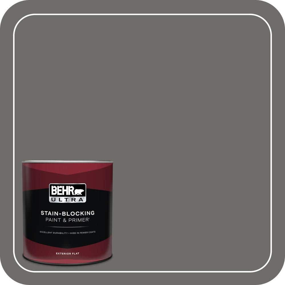 1 qt. #780F-6 Dark Granite Flat Exterior Paint & Primer price history on PriceWatchPro