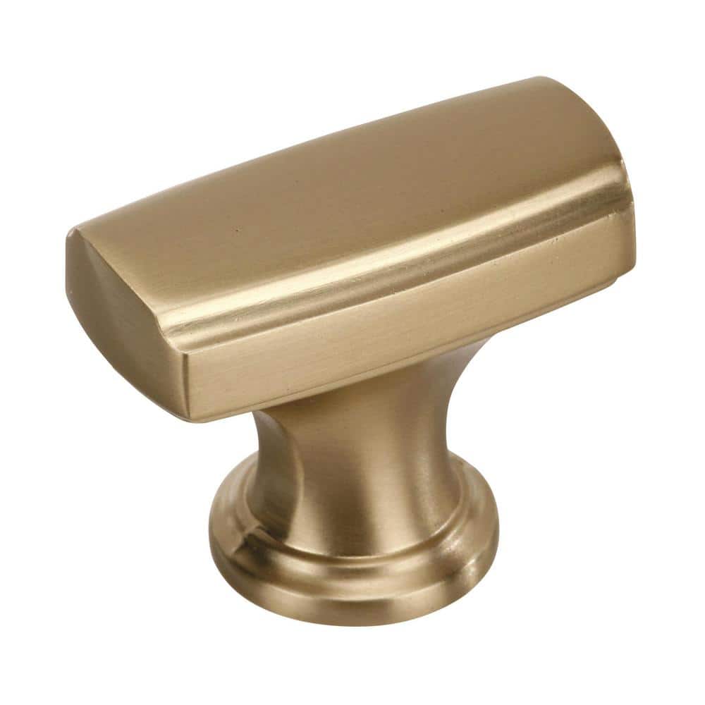Highland Ridge 1-3/8 in. (35mm) Classic Golden Champagne Bar Cabinet Knob