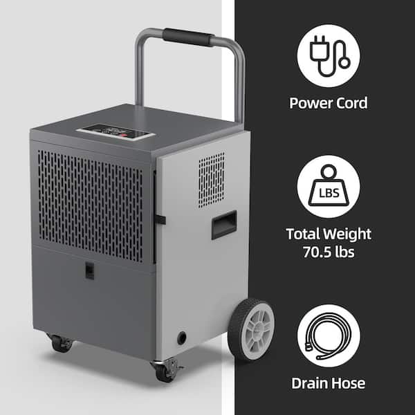 トップ 100 Edendirect pt. in Dehumidifier Commercial ft. sq. 4500 トップス