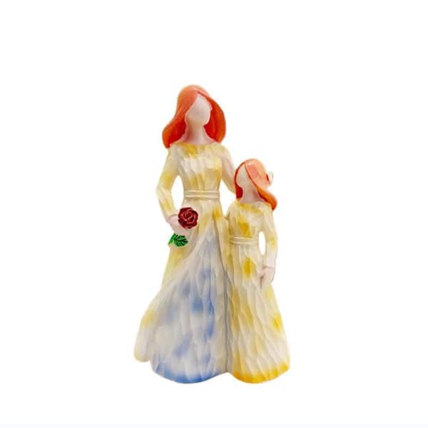 Fdit ornement de fille mignonne Fille Figurine Ornement Moderne Jolie