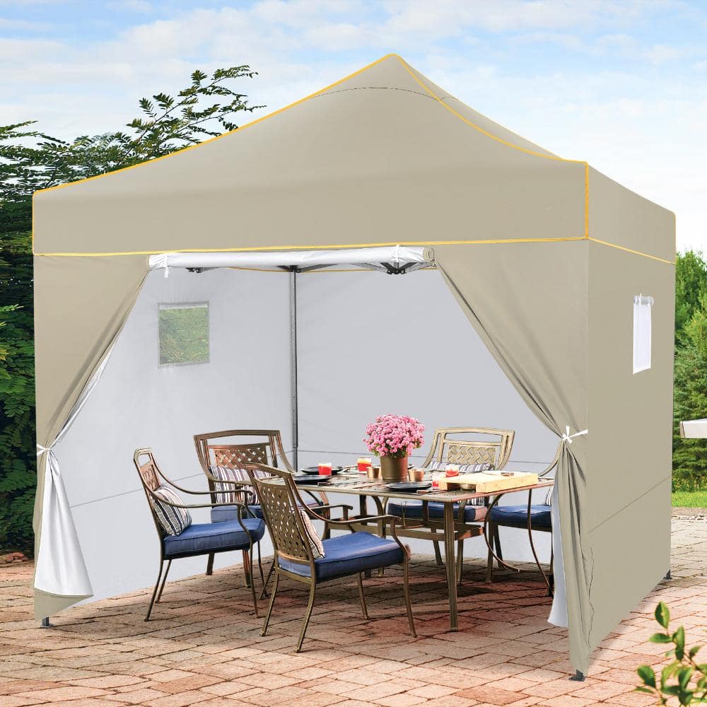 COBIZI 10×10 FT waterproof stable winterproof garden gazebo, pop