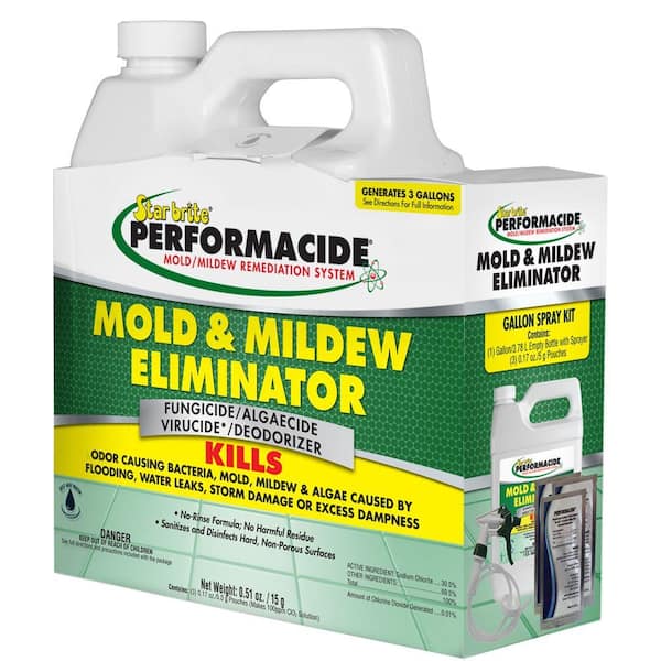 Star brite Performacide 1 Gal. Mold and Mildew Eliminator Spray Kit (3-Pack)