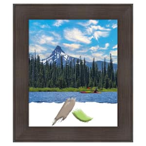 William Rustic Woodgrain Picture Frame Opening Size 20 x 24 in.
