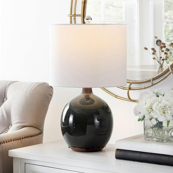 SAFAVIEH Wila 23 in. Brown Table Lamp