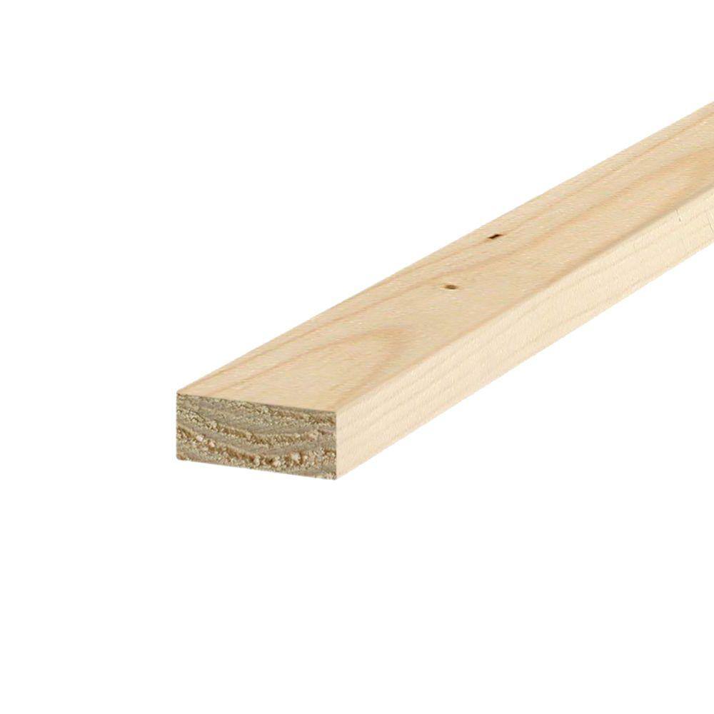 1 in. x 2 in. x 8 ft. 2 & Better S1S2E Trim Board 4856
