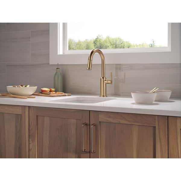 Cordova Gold Champagne Bronze Single Handle Bar Faucet