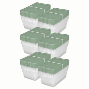6-Qt. Storage Tote Box Container 30 Pack