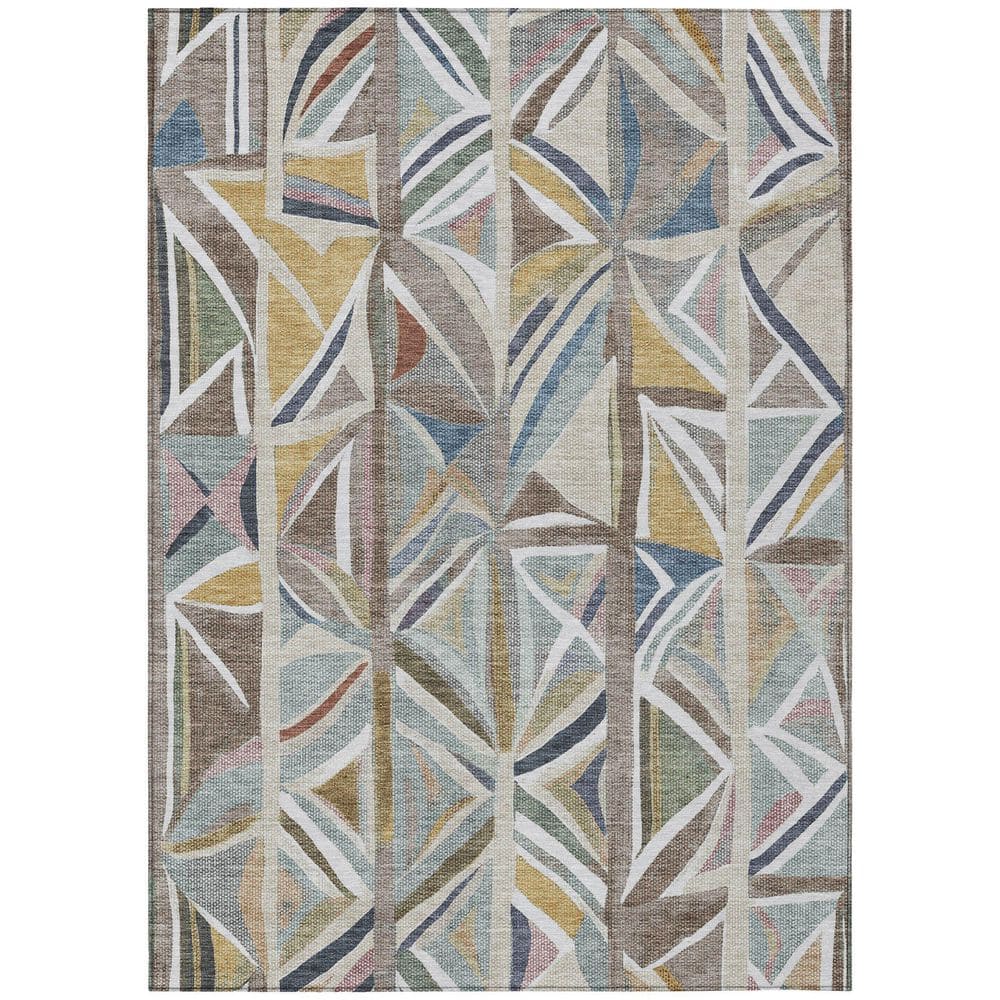 Chantille Machine Washable Indoor/Outdoor Abstract ACN2253 Taupe 2 ft. 6 in. x 3 ft. 10 in. Area Rug price history on PriceWatchPro
