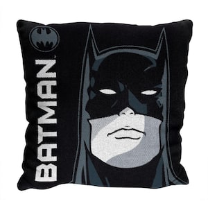 Batman I Am Batman Multi-colored Jacquard Pillow