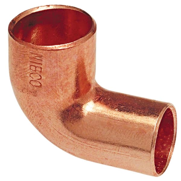 NIBCO 2 in. Copper Pressure 90-Degree Fitting x Cup Street Elbow