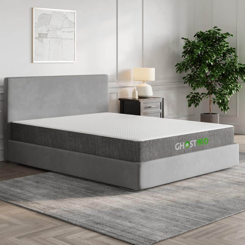 Queen Gel Memory Foam Adjustable Bed with Handcrafted Cover