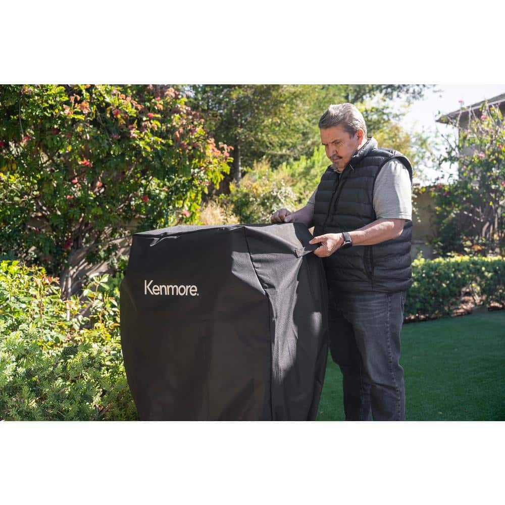 Kenmore Black 33-Inch Waterproof Vinyl Gas Grill Cover