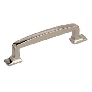 Westerly 3-3/4 in. (96mm) Modern Polished Nickel Arch Cabinet Pull
