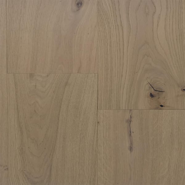 Daybreak European White Oak 5/8 in. T X 9.44 in. W Tongue and Groove Engineered Hardwood Flooring (28.4 sq.ft./case)