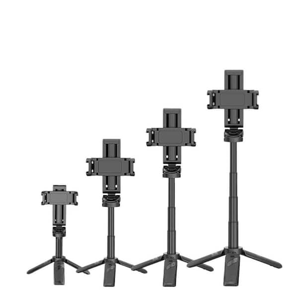 Yichuhaoxi Selfie Stick Tripod, Extendable Grip Phone Tripod with Detachable Remote Pocket Size, 3-in-1 Mini Phone Grip