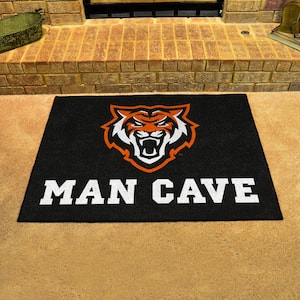 Idaho State Bengals Black 3 ft. x 4 ft. Man Cave All-Star Area Rug