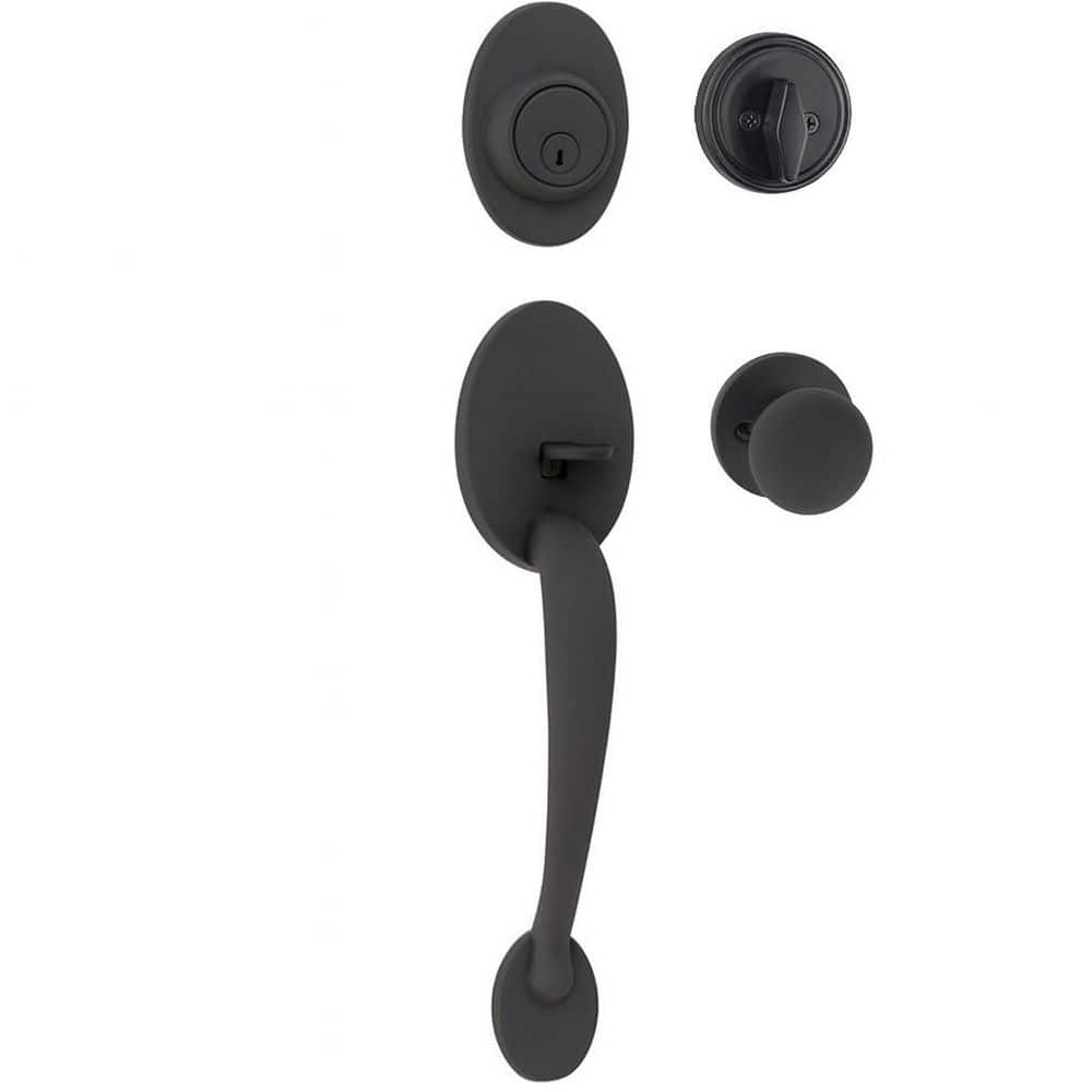 DELANEY HARDWARE Colton Single Cylinder Entry Door Handleset with