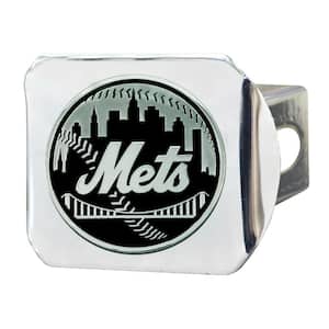  New York Mets Large Zinc Trailer Hitch Cover - MLB