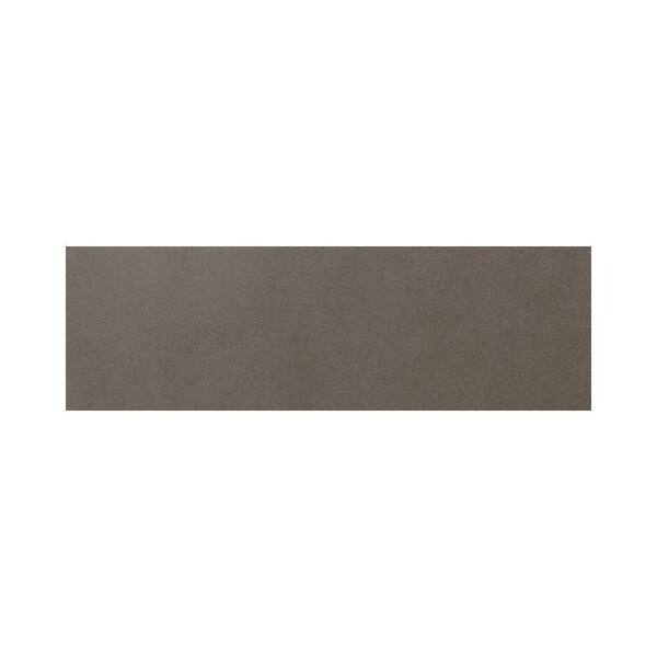 Daltile Plaza Nova Green Mist 3 in. x 12 in. Porcelain Bullnose Floor and Wall Tile-DISCONTINUED