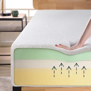 Ultima Comfort 10 in. Medium Memory Foam Smooth Top Queen Short Mattress