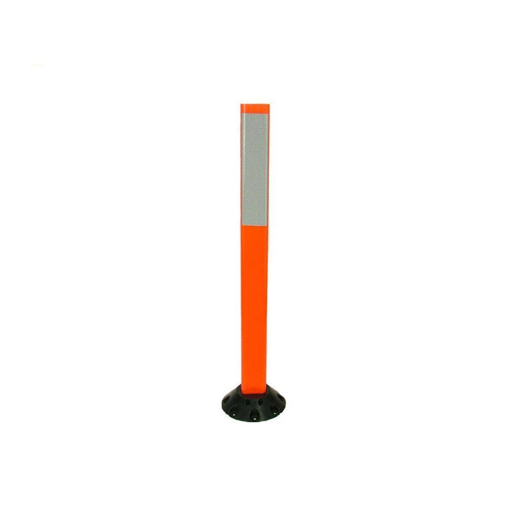 36 in. Repo Post Workzone Orange Delineator Post with Base and 3 in. x 12 in. High-Intensity White Strip price history on PriceWatchPro