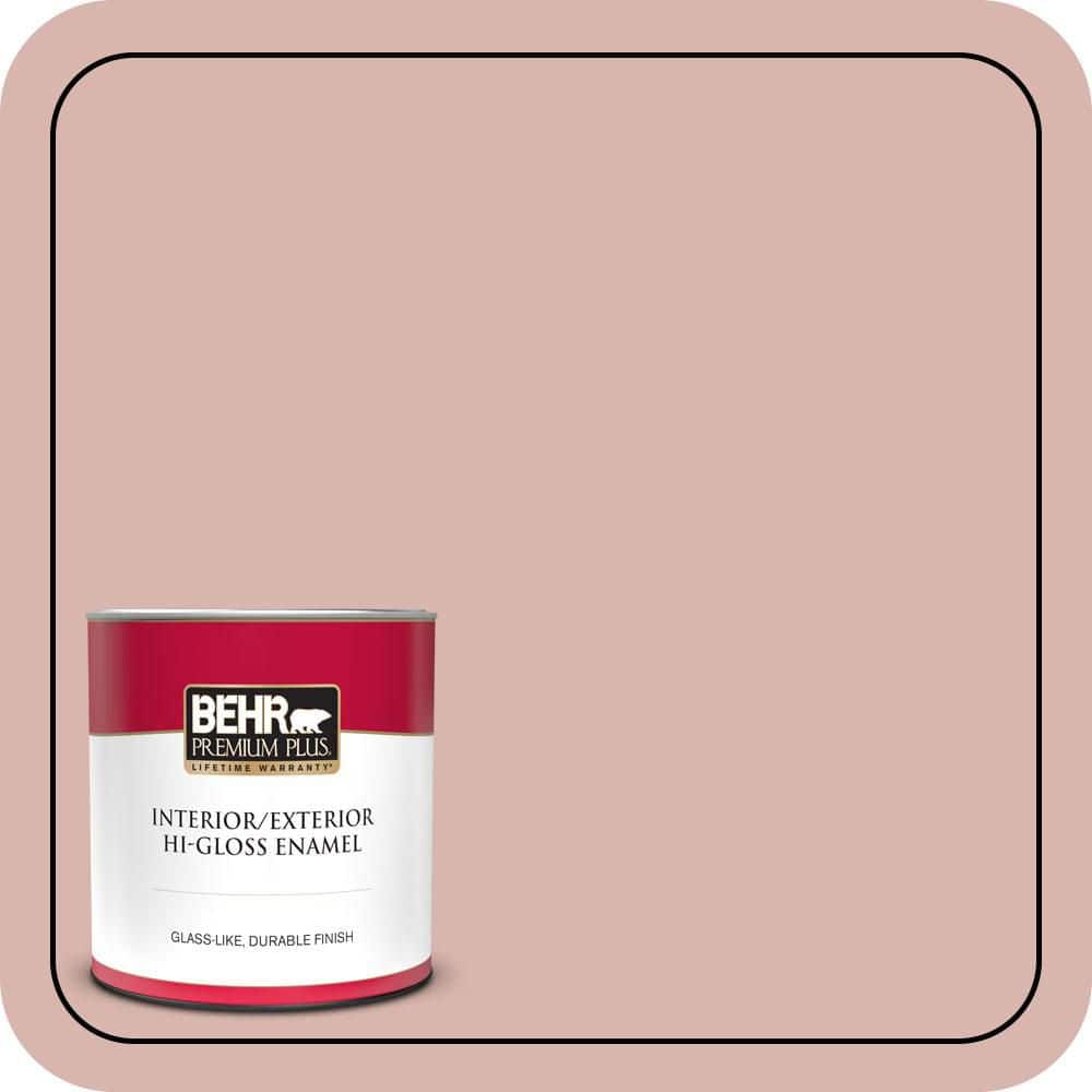 1 qt. #170E-3 Bridal Rose Hi-Gloss Enamel Interior/Exterior Paint & Primer price history on PriceWatchPro