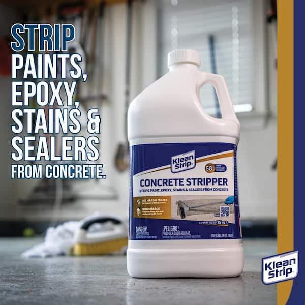 Reviews for Klean-Strip 1 Gal. Liquid Concrete Stripper, Strips Paint ...