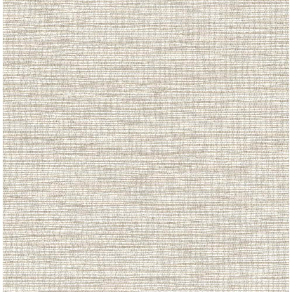 Neutral Grasscloth Self-Adhesive Peel and Stick Wallpaper Roll