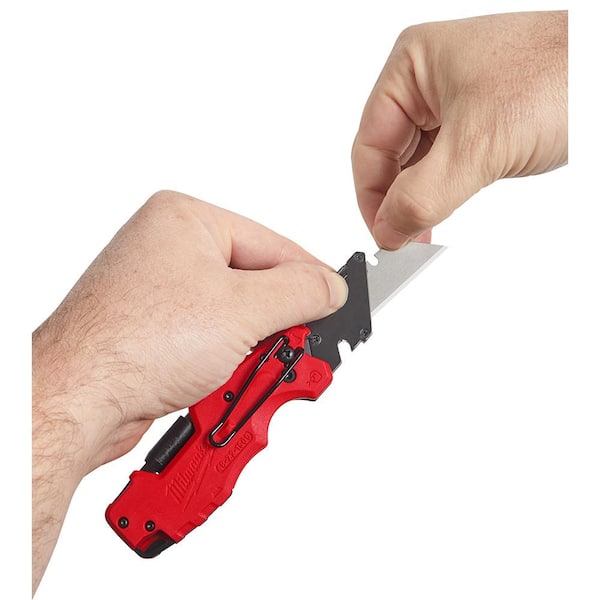 Milwaukee - FASTBACK 6-in-1 Folding Utility Knives with General Purpose Blade