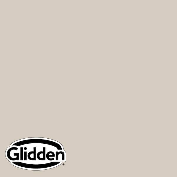 Glidden Premium 1 qt. PPG1019-2 In The Buff Satin Exterior Latex Paint