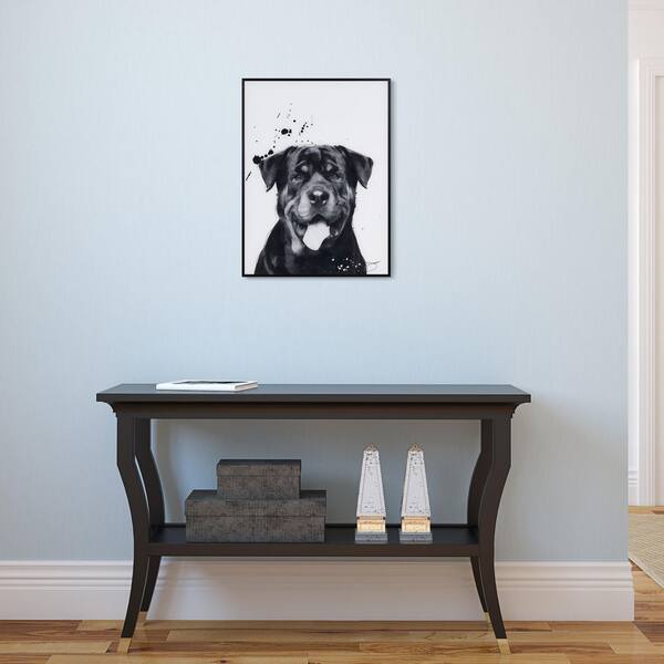 Empire Art Direct Dalmatian Black and White Pet Paintings on Printed  Glass Encased with a Gunmetal Anodized Frame AAGB-JP1032-2418 - The Home  Depot