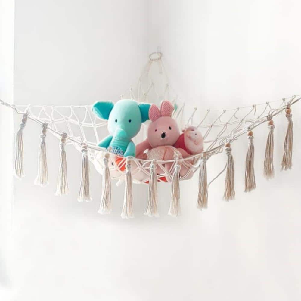 Wellco Boho Stuffed Animal Toy Corner Hammock BOHO0428 The