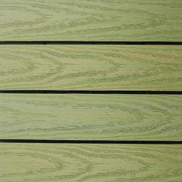 NewTechWood UltraShield Naturale 1 ft. x 1 ft. Quick Deck Outdoor