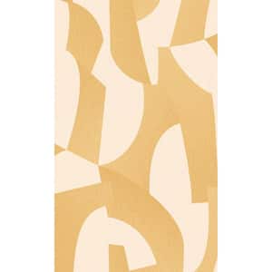 Corn Abstract Shapes Geometric Textured Print Non-Woven Non-Pasted Textured Wallpaper 57 sq. ft.