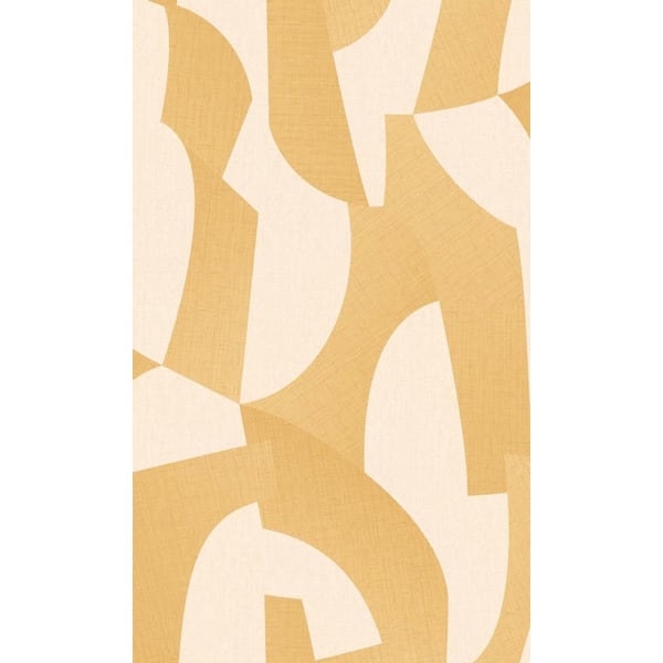 Walls Republic Corn Abstract Shapes Geometric Textured Print Non-Woven Non-Pasted Textured Wallpaper 57 sq. ft.