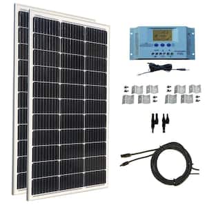 Renogy 100-Watt 12-Volt Foldable Suitcase Off-Grid Solar Kit Built