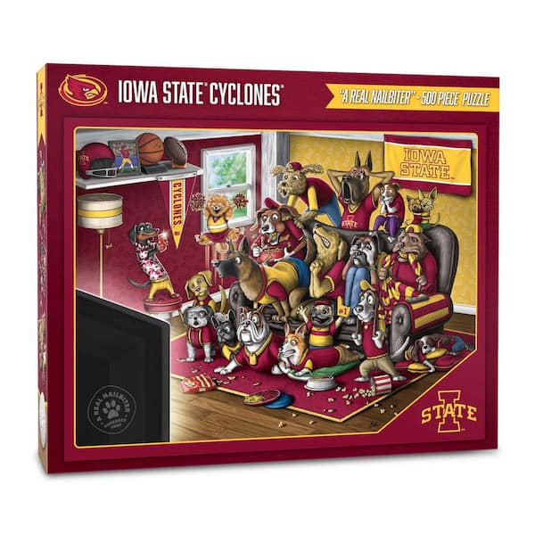 NCAA Iowa State Cyclones Purebred Fans &#39;A Real Nailbiter&#39; Puzzle - 500pc
